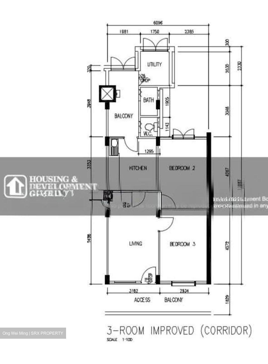 Blk 1 Beach Road Gardens (Kallang/Whampoa), HDB 3 Rooms #572166881